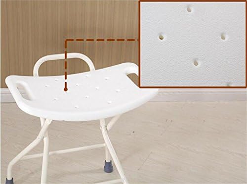 Kupka za kupanje, tuš stolica kupaonica bijela preklopljiva tuš stolica za promjenu cipela stolica starija/hendikepirana/trudna kupaonica