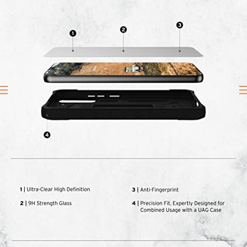 Torbica-A Samsung Galaxy S22 Plus [6,6-inčni ekran], crna Pathfinder i Samsung Galaxy S22 Plus [6,6-inčni ekran] Zaštitni sloj od kaljenog