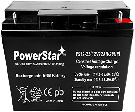 PowerStar® HR22-12 Originalna BB baterija - 22 amp sat - 12 Volta