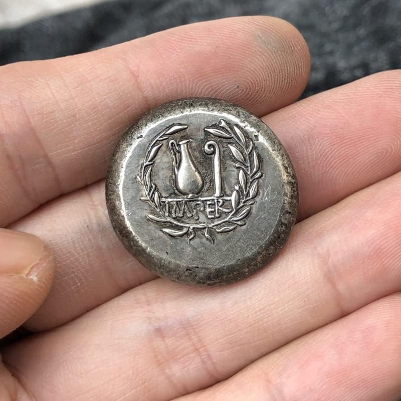 Rimske kovanice mesing srebrne antikne zanate strane komemorativne kovanice nepravilna veličina tipa 8