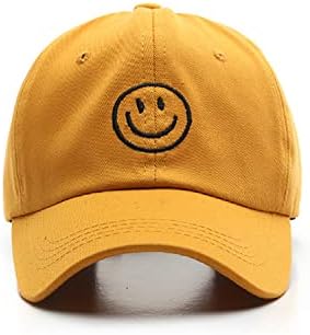 Cynizam Smiley Face Hat bejzbol kapice Žene muškarci kamiondžija šešira pamuk vezeni podesivi