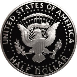 1980. S GEM dokaz Kennedy pola dolara US COIN