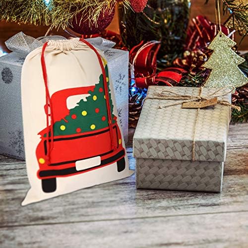 1 kom Božićni ukras poklon sve vrste vrećica za pohranu na vezici platnena torba za zabavu