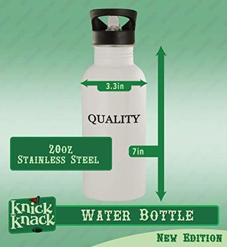Knick Knack pokloni Sawyere - boca vode od nehrđajućeg čelika od 20oz, srebro