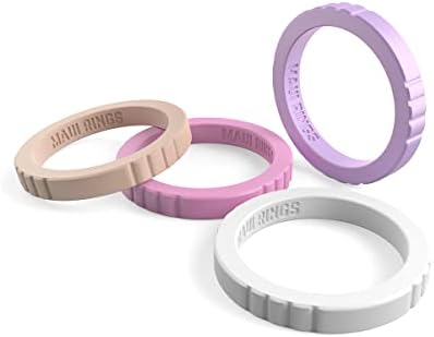 Ženski silikonski prsten Žene tanke i slagalice silikonskih prstenova vjenčani traci obećavaju prstenove silikonski vjenčani prsten