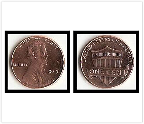 Americas Nova Sjedinjenih Država 1 bod kovanica nasumični uzorak Shield Uzorak kolekcija poklona s inozemnim novčićima