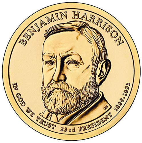 2012. D Pozicija Bu Benjamin Harrison Izbor predsjedničkog dolara za dolar Unculirana američka metvica