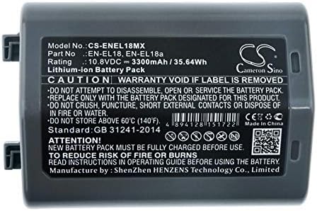 Cameron Sino Nova zamjenska baterija za Nikon D4 DSLR, D4S, D5, D500, D800, D800E, D810, D810A, D850