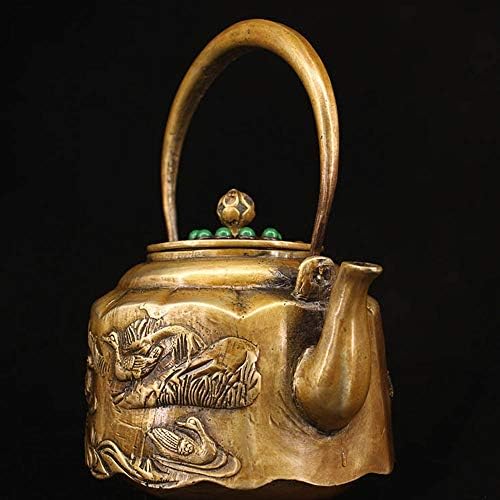 Moda158 Kolekcija čistog bakrenog ručno izrađenih ukrasa čajnika za dragulje