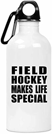 Dizajnsify poljski hokej čini život posebnim, boca od 20oz boca od nehrđajućeg čelika izolirana, pokloni za rođendansku obljetnicu