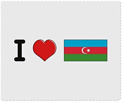 2 x 'Volim azerbejdžanske leće/čaše za čišćenje krpa