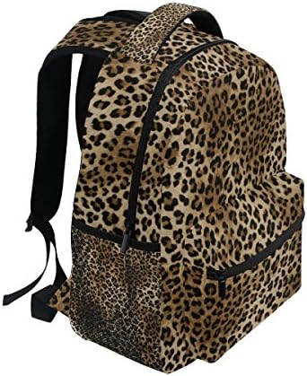 Tropicallife Animal Leopard Print Backpacks Shoop Tog Shool School Computer Pješačenje teretana Travel Casual Travel Daypack