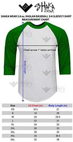 Fitscloth muški bejzbol raglan košulja-klasična 3/4 rukava casual pamučna majica Top Sport Active Atletic Jersey majica S-5xl