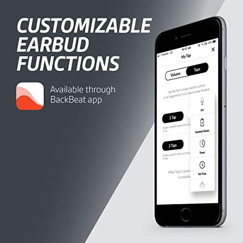 Plantronics Backbeat Fit 3100 Pravi bežični uši slušalice Crne Bluetooth slušalice i slušalice
