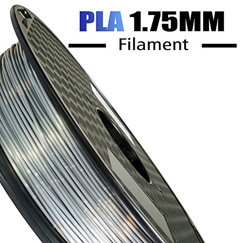 Kehuashina PLA filament 1,75 mm za 3D pisač i olovke - Silk Silver -0,5 kg/1,1lb kalem - 3D pribor za pisač