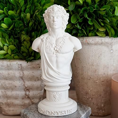 Dionizs grčki bog vina i svečanosti poprsje status kolekcionarska figurica grčka mitologija dekor darovi vjenčanje