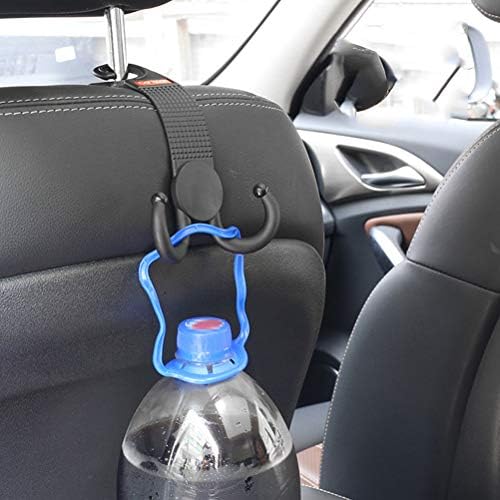 Cabilock praktični 2pcs plastična kuka za automobile Jednostavno izdržljivo praktično viseće kuka za sjedalo za muškarcu ženu