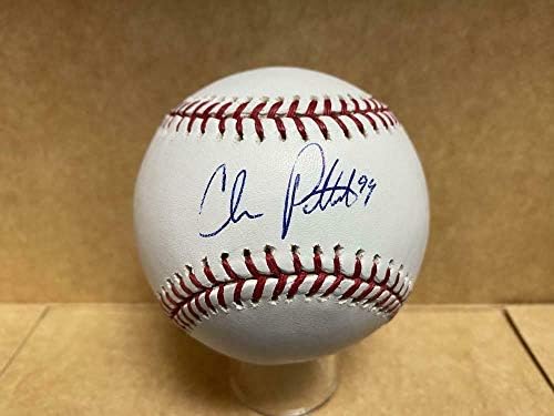 Chris Pettit Los Angeles Angels potpisao je autogramirani M.L. Bejzbol w/coa - autogramirani bejzbol