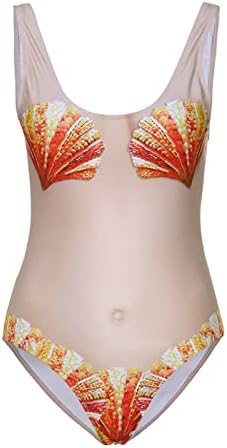 Ženski jednodijelni kupaći kostim bez rukava s voćnim printom Bikini setovi push-up kupaći kostim podstavljena odjeća za plažu kupaći