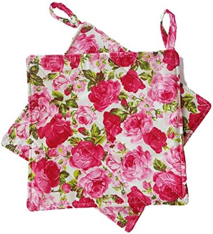 CHUSHYSTORE Cvjetni cvjetni cvjetni cvjetni nosač lonca za pećnicu za pećnicu za kuhanje kuhinje 7,75 , 2 pakiranja