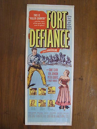 Fort Defiance-Ben Johnson-Peter Graves-Iron-Indian vg-