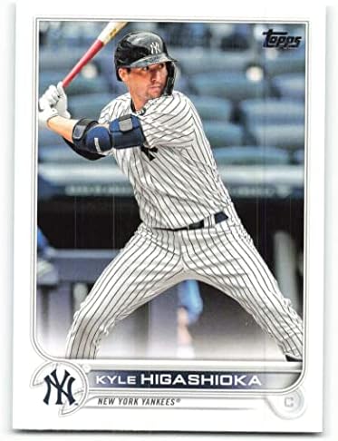 2022 Topps 292 Kyle Higashioka New York Yankees Series 1 MLB Trading Card