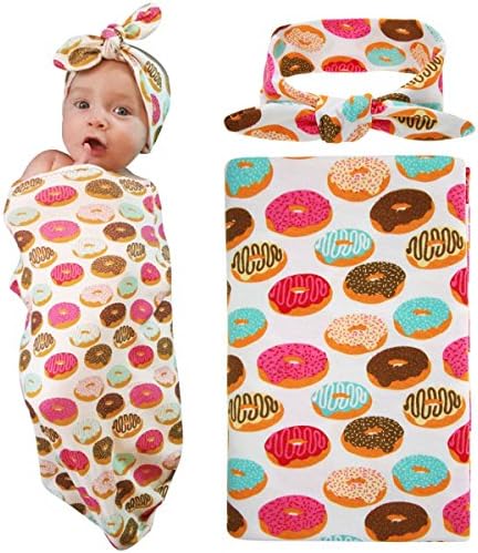 Skup pokrivača za novorođenčad i vrijednost trake za glavu, primanje pokrivača, krafna
