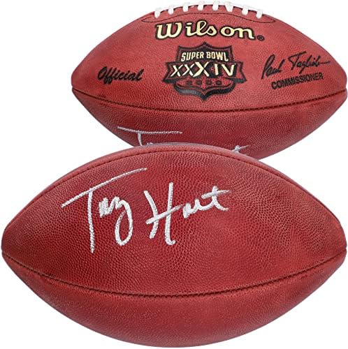 Torry Holt St. Louis Rams Autografirani Wilson Super Bowl XXXIV Pro Football - Autografirani nogomet
