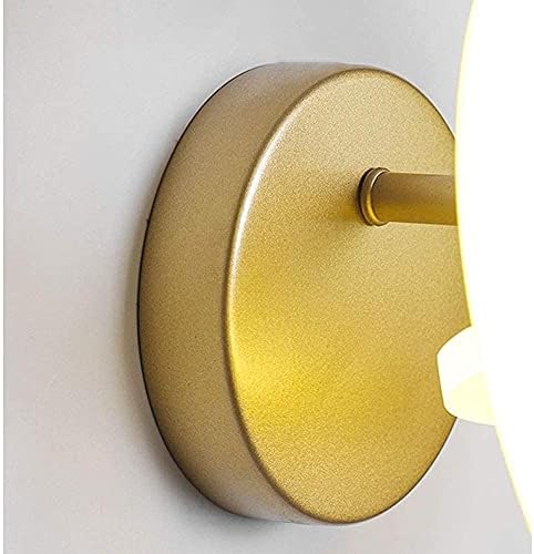 Moderna LED zidna svjetiljka jednostavna metalna kreativna Akrilna prstenasta 8,6-inčna rasvjetna zidna aplikacija podesiva završna