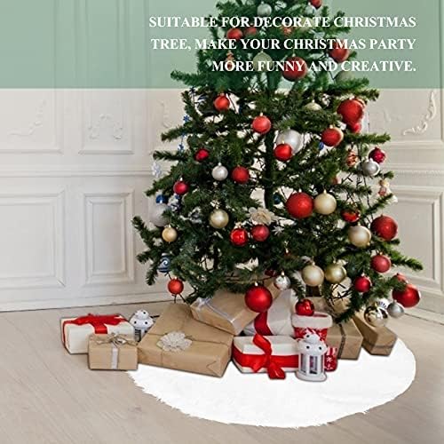 Galpada rođenje suknja drveća božićni ukrasi 75 cm božićno drvce pliša suknja odmor za odmor ukras ukras za sretan božićni cheistmas