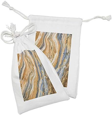 Mraševa mramorna vrećica za ispis od 2, šarena rock kvarcna površinska pozadinska formacija Sažetak slika, mala vreća za izvlačenje