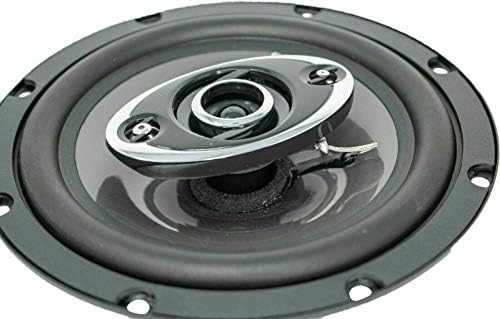 4x AudioOtek K65.4 800 vati vršna snaga 6,5-inča 3-smjer audio audio stereo koaksijalni zvučnici gumeni obloženi tkaninski zvučnik