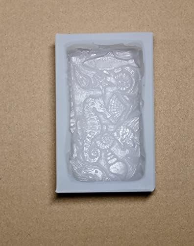 Morska stvorenja silikonski kalup za sapun za izradu žbuke od voštane smole