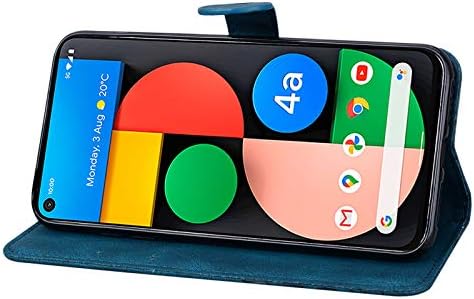 LEMAXELERS Kompatibilan sa slučajem Google Pixel 4A 5G Tanka kožna flip-novčanik premium klase s držačem za kartice na magnetna kopča,
