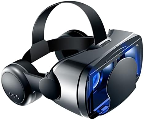 Feddrui VR slušalice, kacige za slušalice s 3D naočalama VR naočale za TV, naočale za virtualnu stvarnost sa 120 ° širokokutnim kutom,