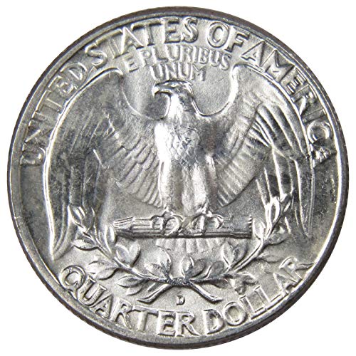 1962. D Washington Quarter Bu necirkulirana stanja metvice 90% Silver 25c US COIN