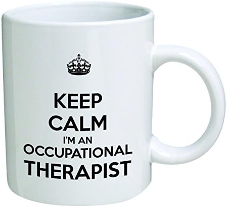 Smiješna šalica - Budite mirni, ja sam profesionalni terapeut - krigle za kavu od 11 oz - inspirativni pokloni i sarkazam - šalica