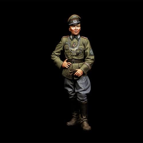 1/24 Drugog svjetskog rata njemački časnik stajaće smole Model komplet minijaturne smole Model Dijelovi // yi7v-5