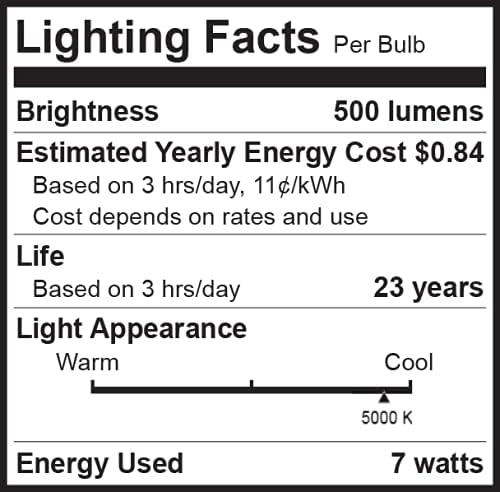 6 pakiranja LED žarulje 916 50 vata zamjena halogena bez podešavanja svjetline 7 vata 5000 K 12V AC / DC, navedeno u pakiranju od 6
