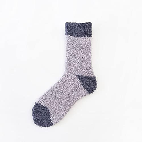 Muške zimske čarape Koraljne čarape za fleke trake čarape šarene lagane atletske čarape casual čarape zimske akcije