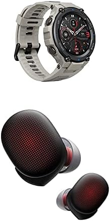 AMASTFIT T-REX PRO Smart Watch + PowerBuds True bežični paket za uši, monitor otkucaja srca, Wi-Fi Bluetooth, uši s otkazom buke, Fitness