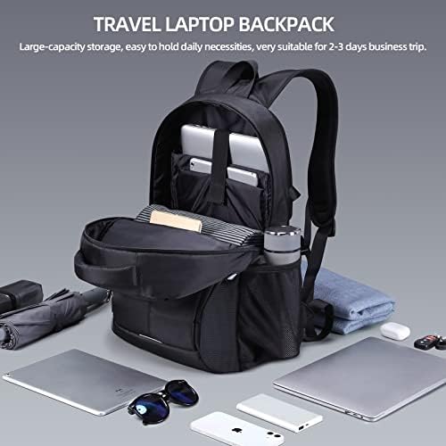Homiee putni laptop ruksak, ekstra veliki ruksak protiv krađe za muškarce s USB priključkom za punjenje, vodeni rafpak koji se nalazi