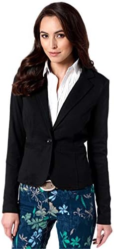 Ženska odijela jakna sako sako odijela s dugim rukavima s otvorenim reverom sprijeda radni uredski casual sako