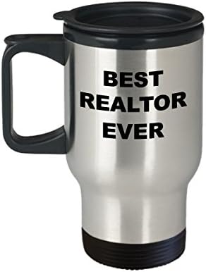 Šalica Realtor - Najbolji Realtor ikad nehrđajući čelik Izolirane turmove šalice - šalica za kavu Realtor