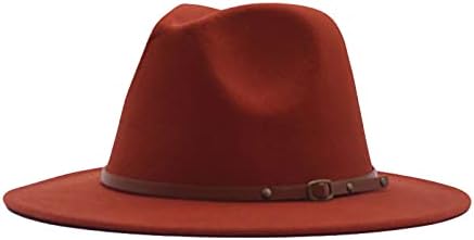 Vintage Hat Fedora Panama Womens Fitness Wool Hat Classic Wide Wide Belt Bijesna kapka za bejzbolske kape muške bejzbolske šešire i