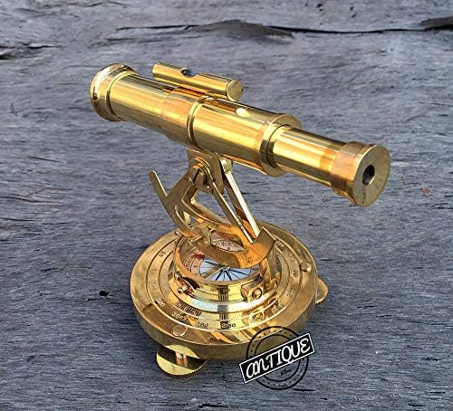 Av marina dekorativna alidade teleskop kompas s razinom