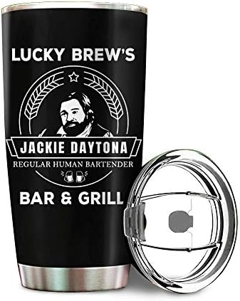 Jackie Daytona Lucky Brews Bar i Grill Ono što radimo u sjeni od nehrđajućeg čelika 20oz i 30oz putnička šalica