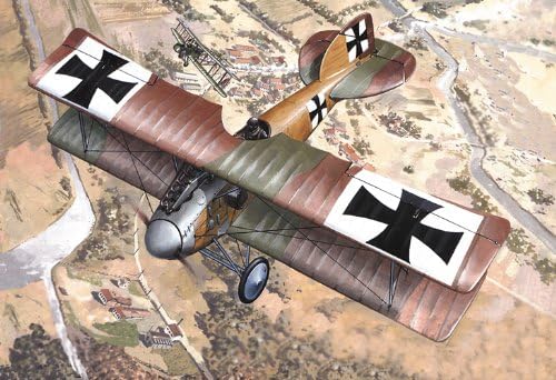 Roden Albatros D.II Njemački komplet modela borbenih zrakoplova