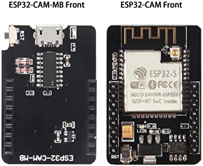 Aokin ESP32-CAM modul kamere, ESP32 razvojna ploča WiFi i Bluetooth s OV2640 2MP kamerom za Arduino, uključuju ESP32-CAM-MB Micro USB