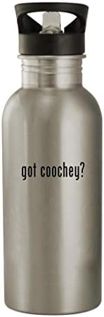 Knick Knack pokloni su dobili Coochey? - boca vode od nehrđajućeg čelika od 20oz, srebrna